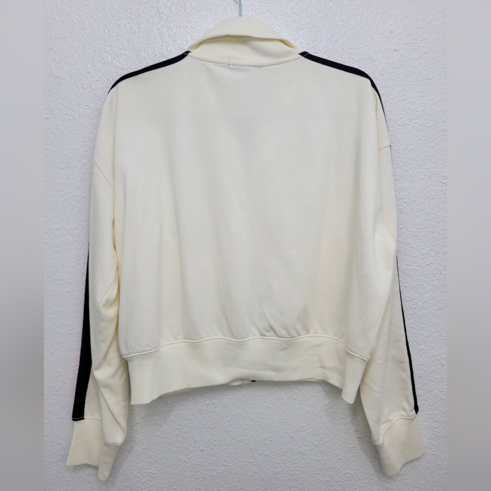 J Crew Terry full-zip track jacket CK327 Retro Size M NWT - Picture 5 of 7